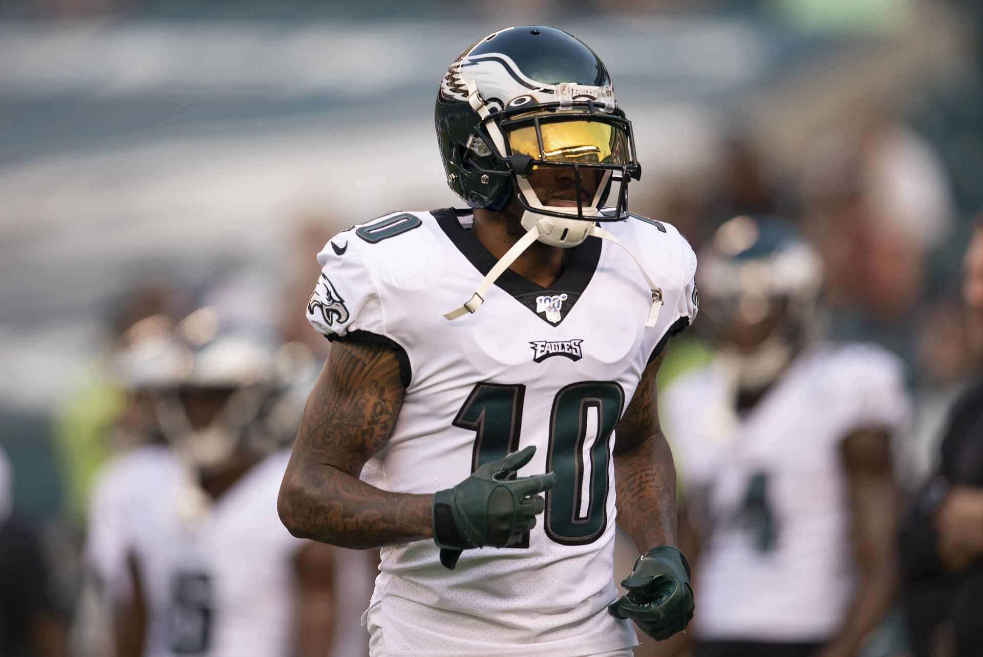 The WR with the Philadelphia Eagles