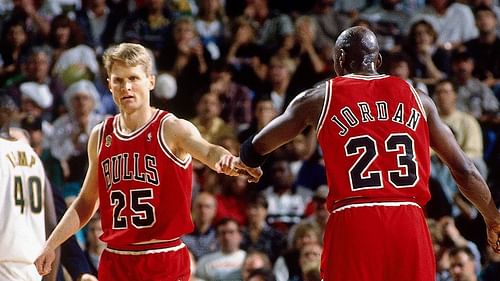 Shaquille O'Neal pointed out Steve Kerr's success playing with Michael Jordan. [Photo: NBA.com]