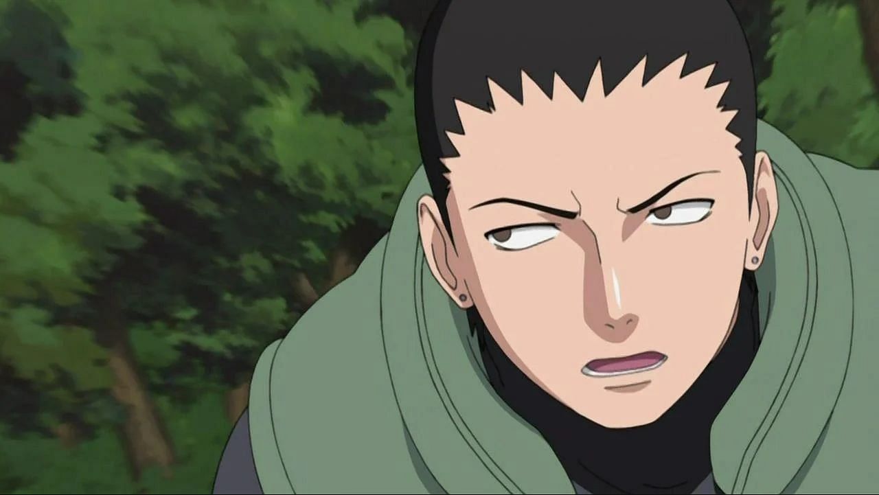 Shikamaru Nara as shown in the anime (Image via Naruto)