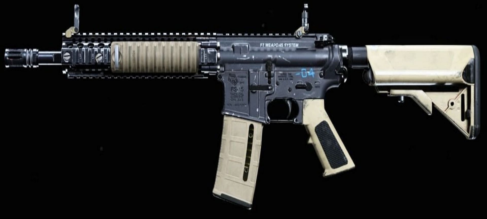 The M4A1 from COD: Modern Warfare (Image via Activision)