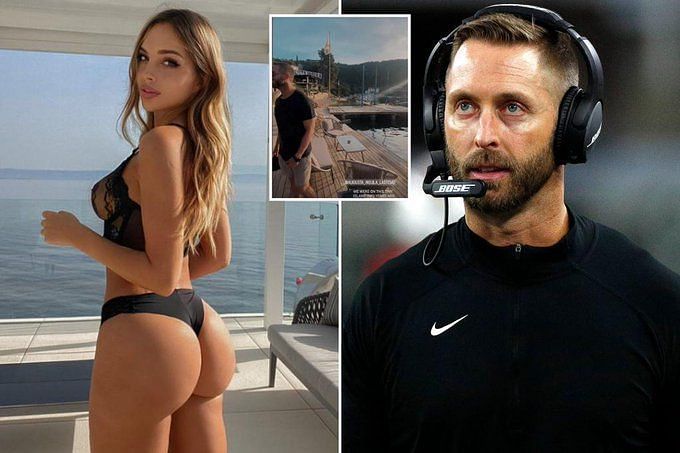 Who is Cardinals HC Kliff Kingsbury's fitness model girlfriend, Veronica  Bielik?