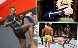 Israel Adesanya makes incredible 'Naruto' reference during UFC 276 training