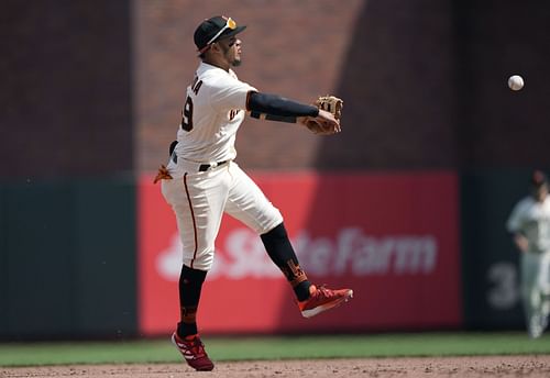 San Francisco Giants infielder Thairo Estrada