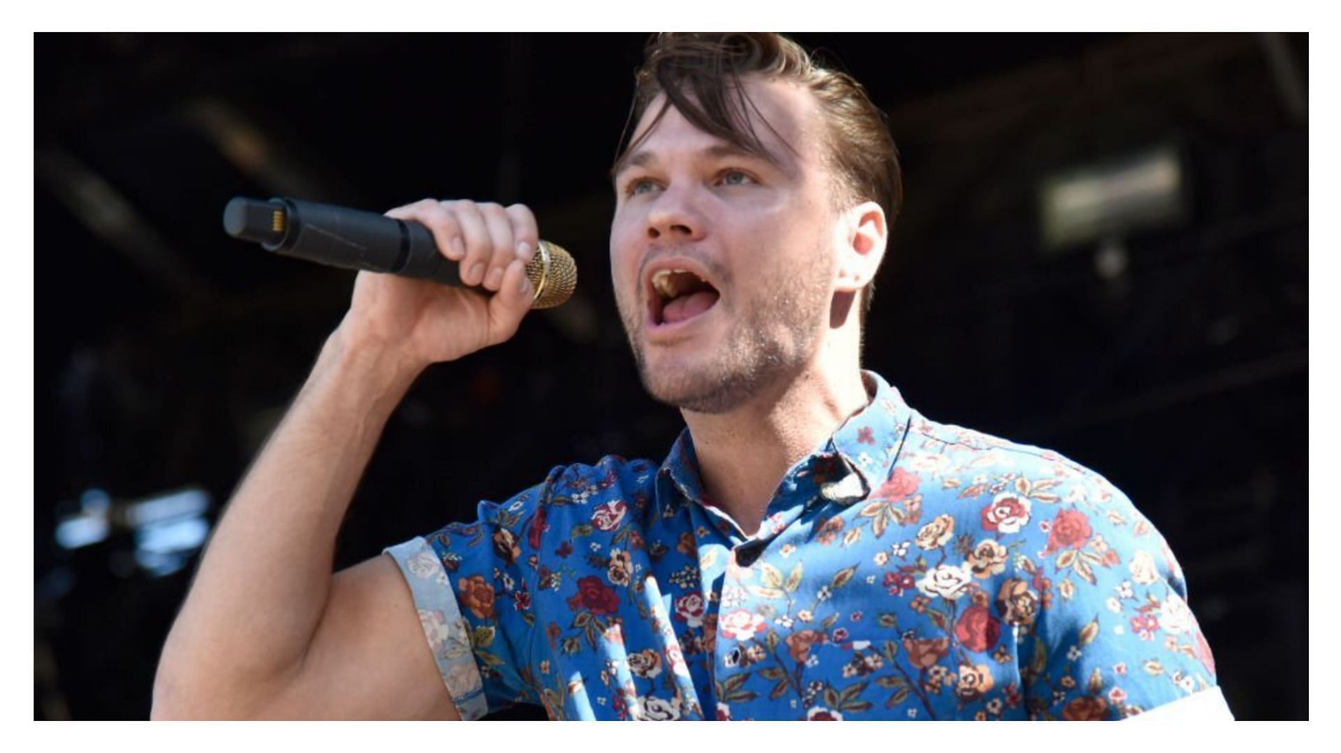 Tilian Pearson has stepped out of Dance Gavin Dance following the recent accusations against him (Image via Tim Mosenfelder/Getty Images)
