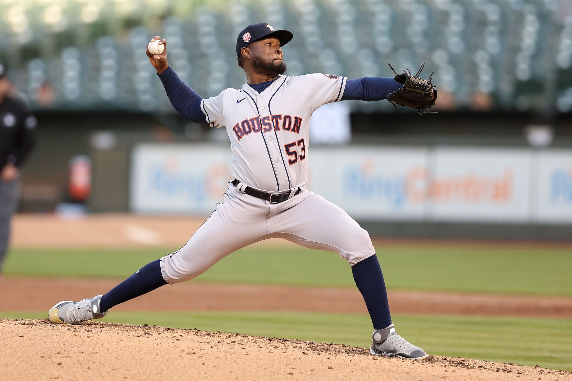 Cristian Javier of the Houston Astros