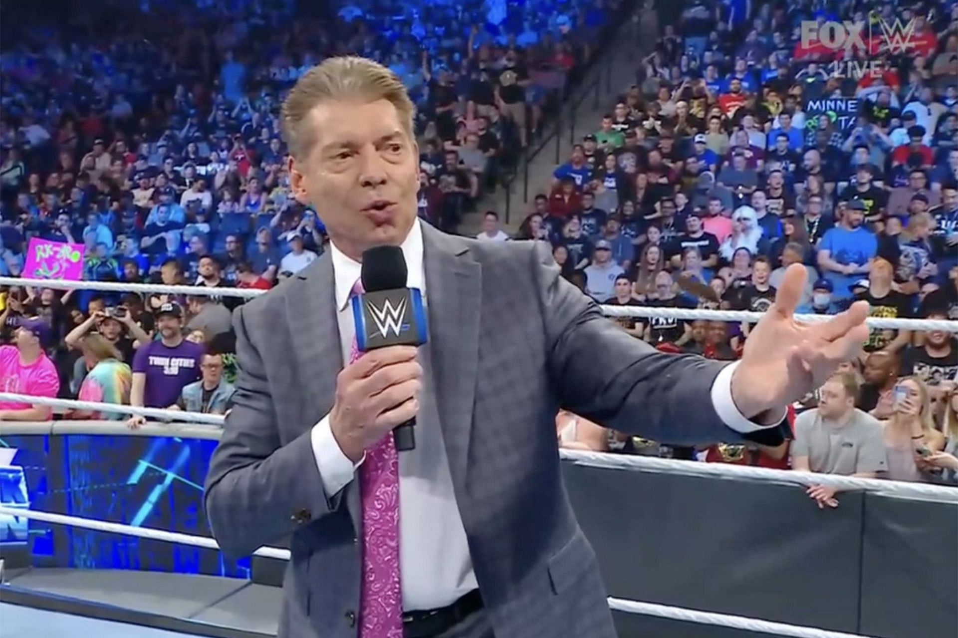 Vince McMahon has stepped back from his role as WWE Chairman and CEO