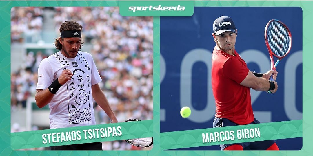 Stefanos Tsitsipas will take on Marcos Giron in the quarterfinals of the Mallorca Championships