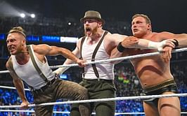 The Brawling Brutes took on former WWE Champions on SmackDown