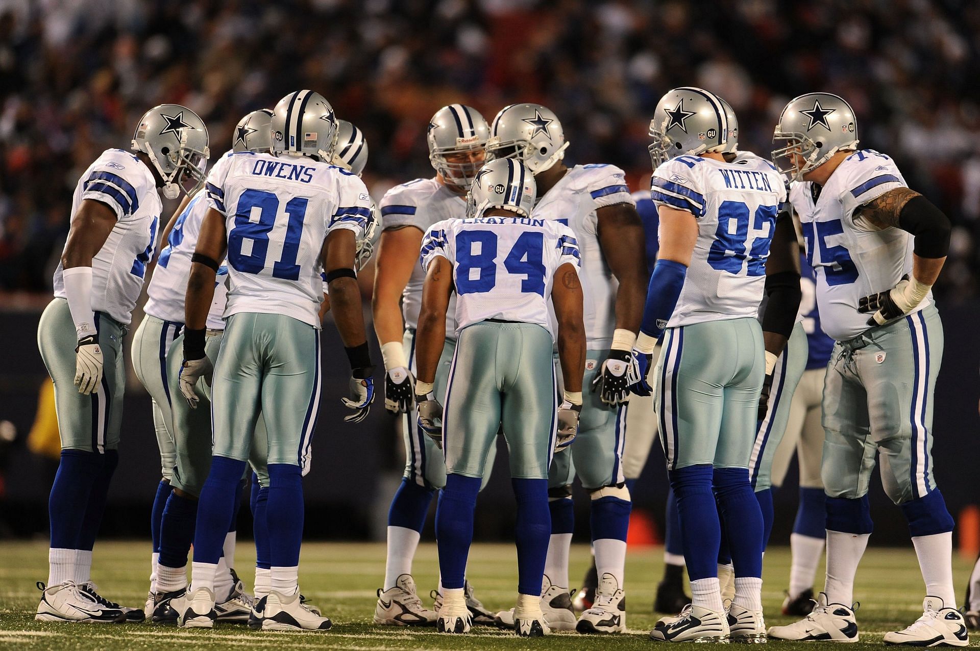 Dallas Cowboys vs New York Giants.