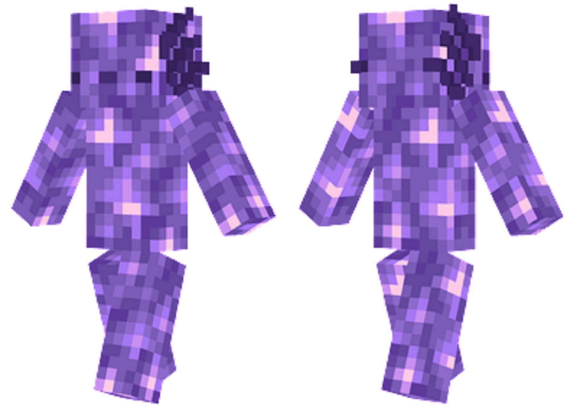 This skin is sure to grab attention (Image via Cleora/MinecraftSkins.net)