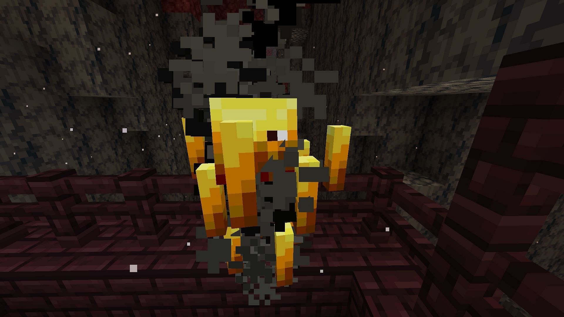 Blazes are one of the most dangerous mobs in the game (Image via Minecraft 1.19)