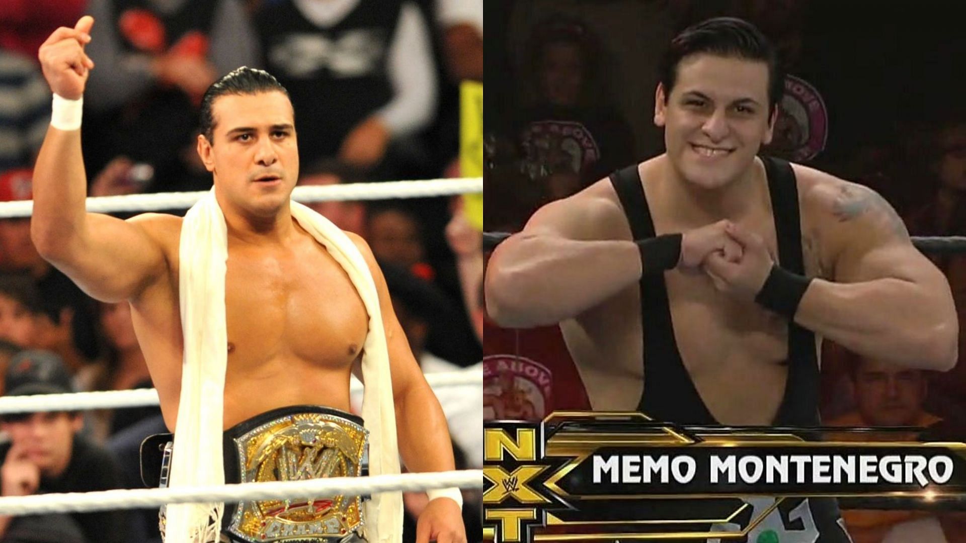 Alberto Del Rio (left) and his brother (right)