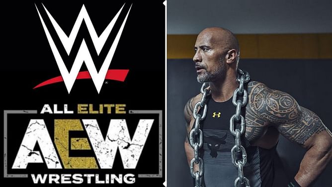 Top AEW star names The Rock and three WWE legends in his pro wrestling Mount Rushmore