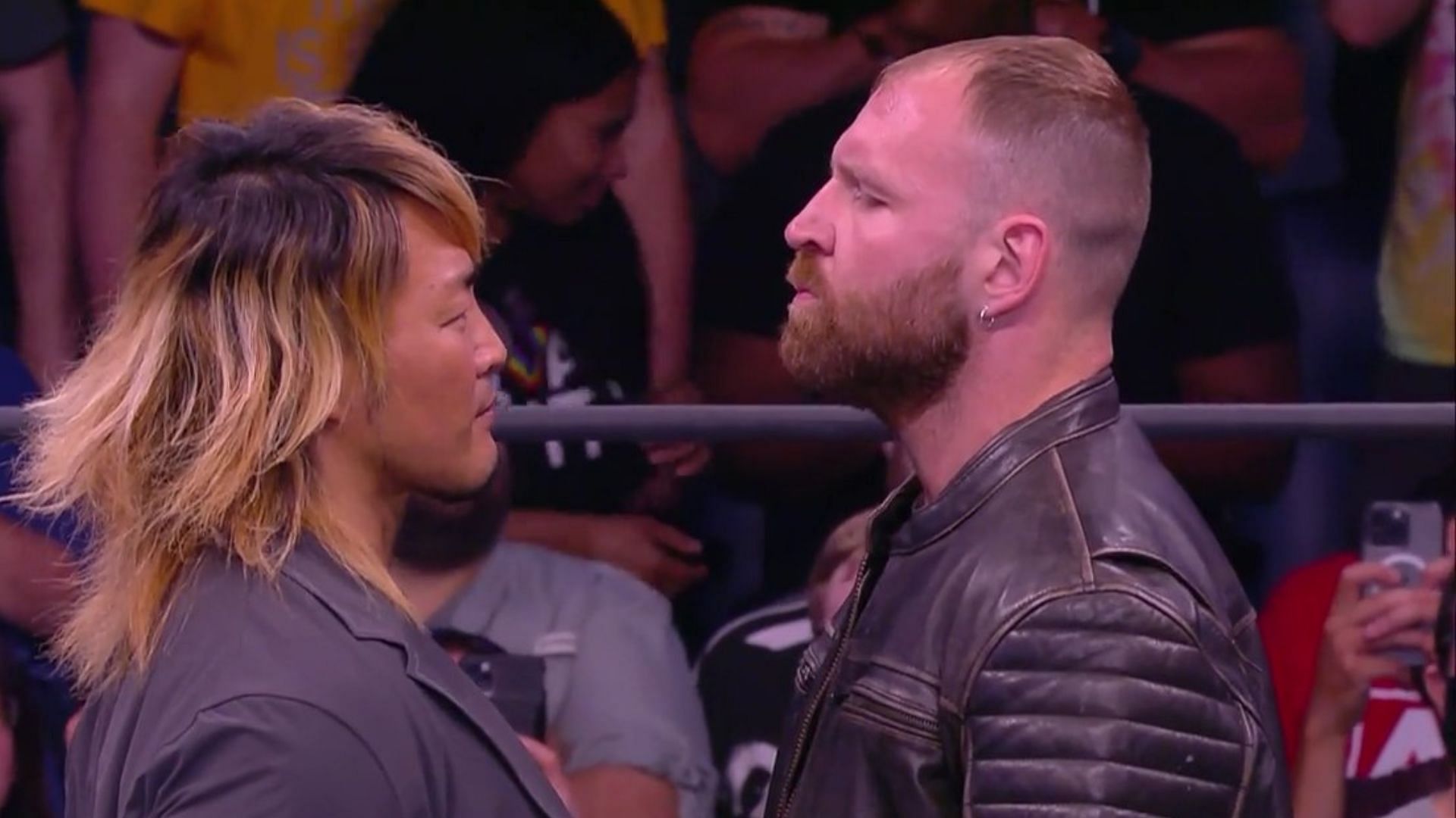 Jon Moxley will stand against Hiroshi Tanahashi for the Interim AEW title at Forbidden Door.