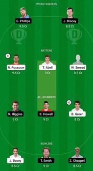 SOM vs GLO Fantasy Suggestion Team 1