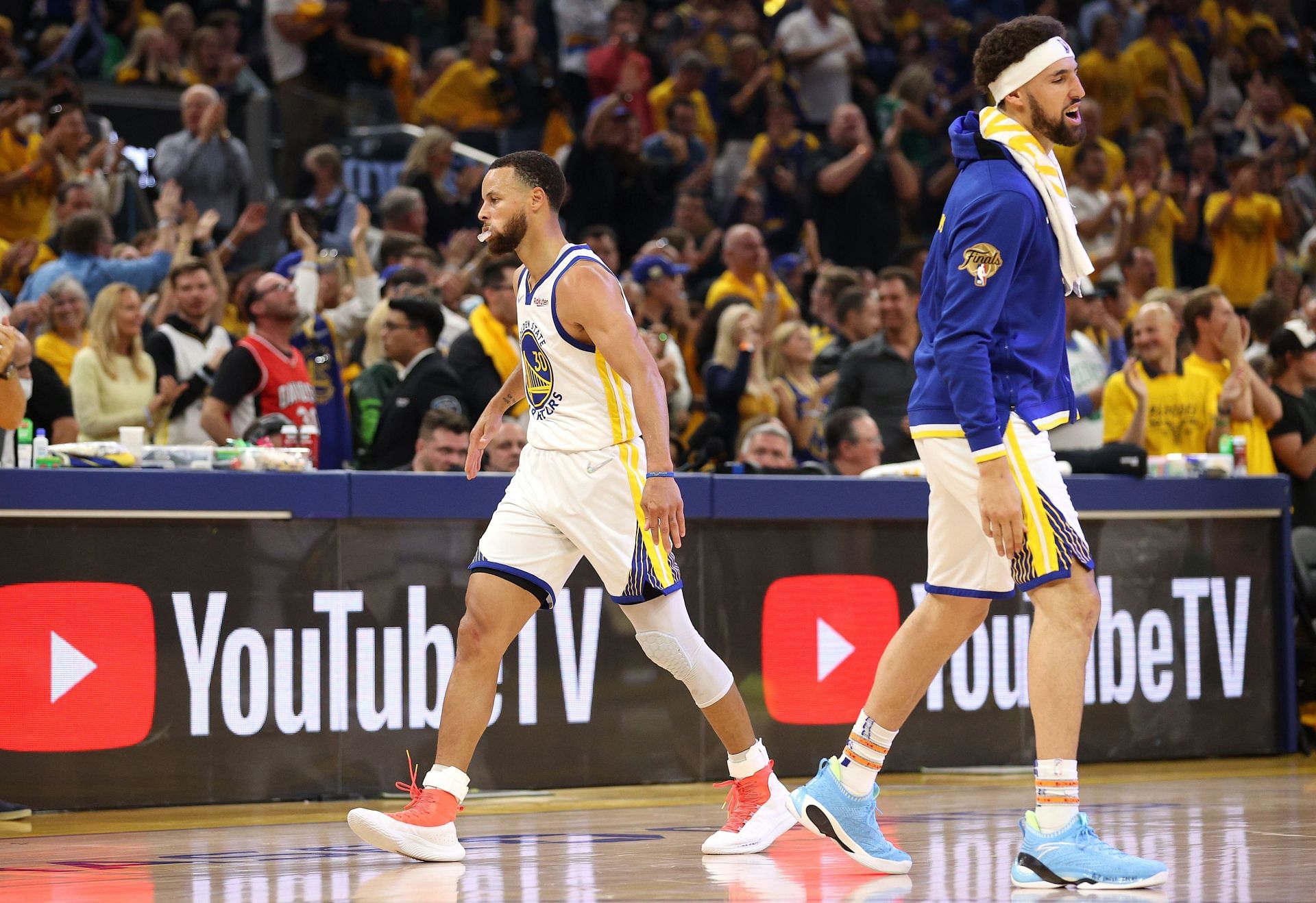 Steph Curry believes that his 5x All-Star teammate can get going at any moment.