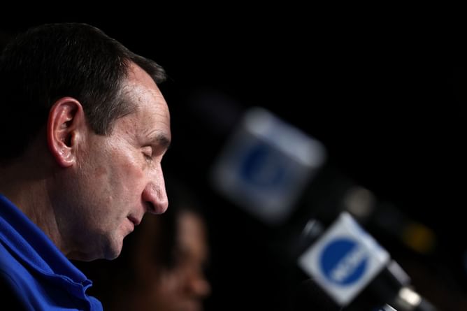 “I lost my father at a young age.… He hasn’t missed my dad’s birthday since I committed to him in 2010” - 1-time NCAA champion praises Coach K, says he taught him a lot about being a man