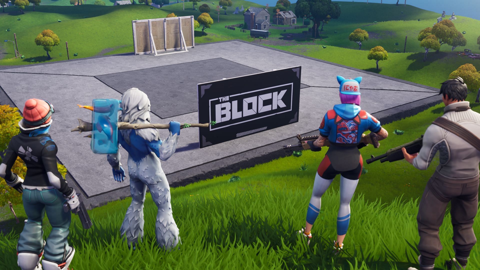 The Block is set to return to Fortnite in Chapter 3 Season 3 (Image via Epic Games)