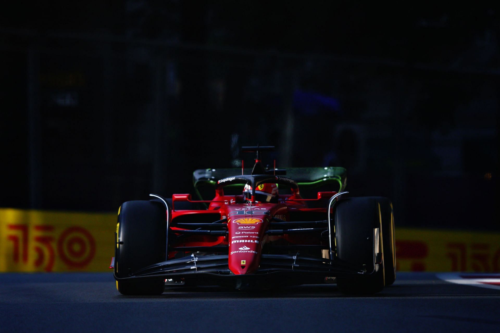 Charles Leclerc led the way for Ferrari in FP2 of the Azerbaijan GP