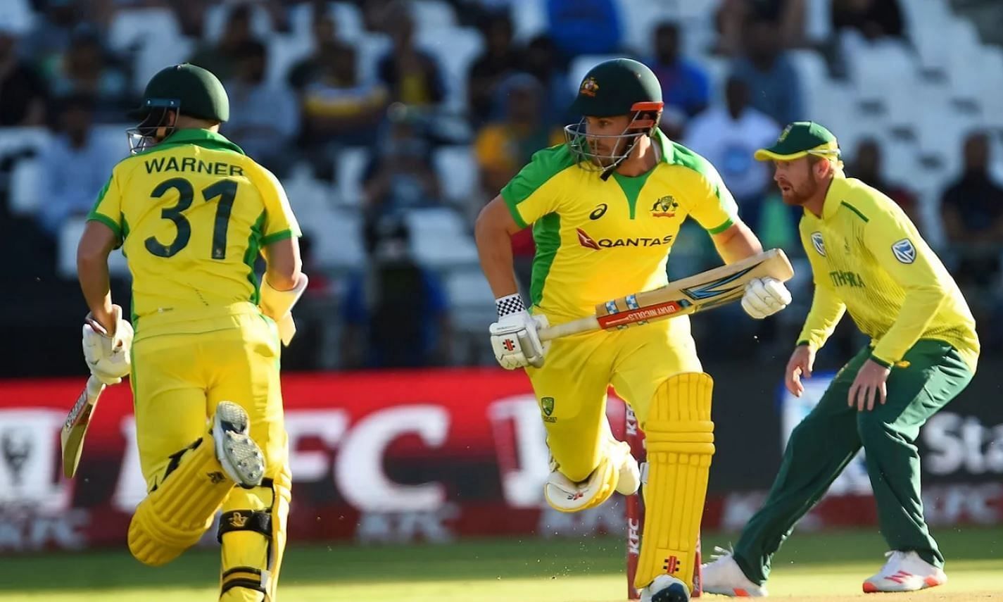 इस मैच में ऑस्ट्रेलियाई बल्लेबाजों ने शानदार प्रदर्शन किया था