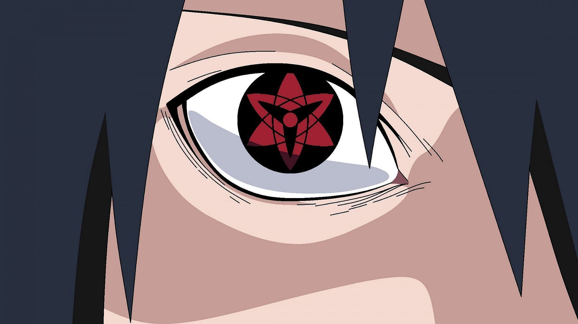 The Sharingan eye (Image via Masashi Kishimoto/Shueisha, Viz, Naruto)