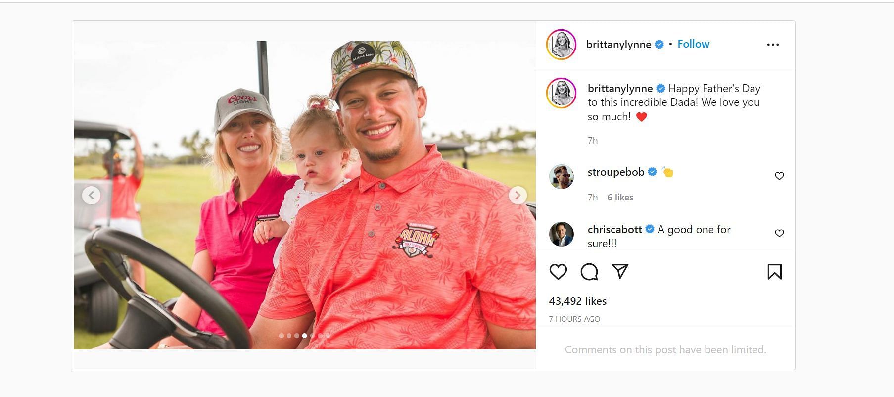 Brittany and Patrick with their daughter, Sterling.