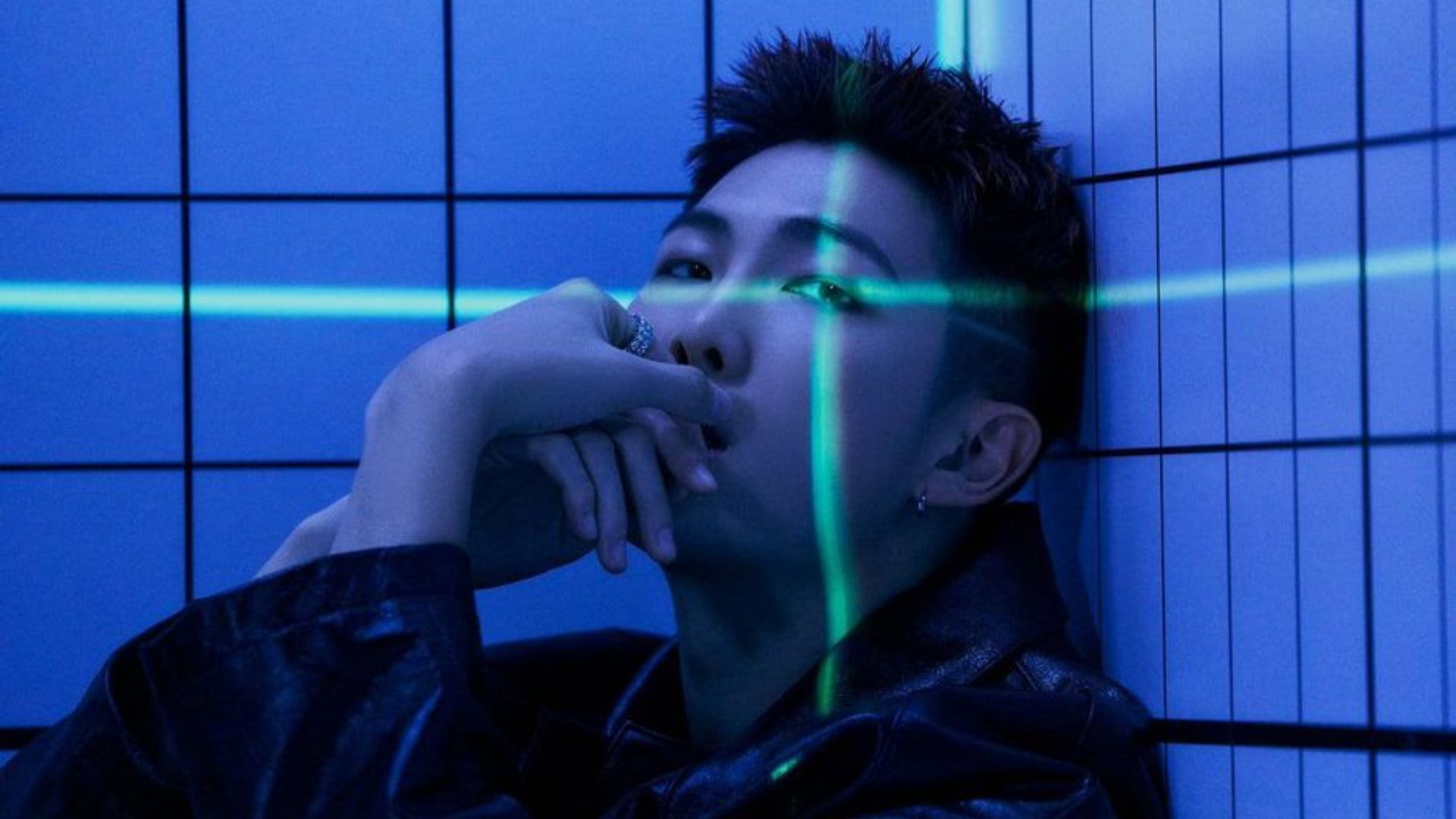 BTS&#039; RM in the concept photo for Proof (Image via BIG HIT MUSIC)