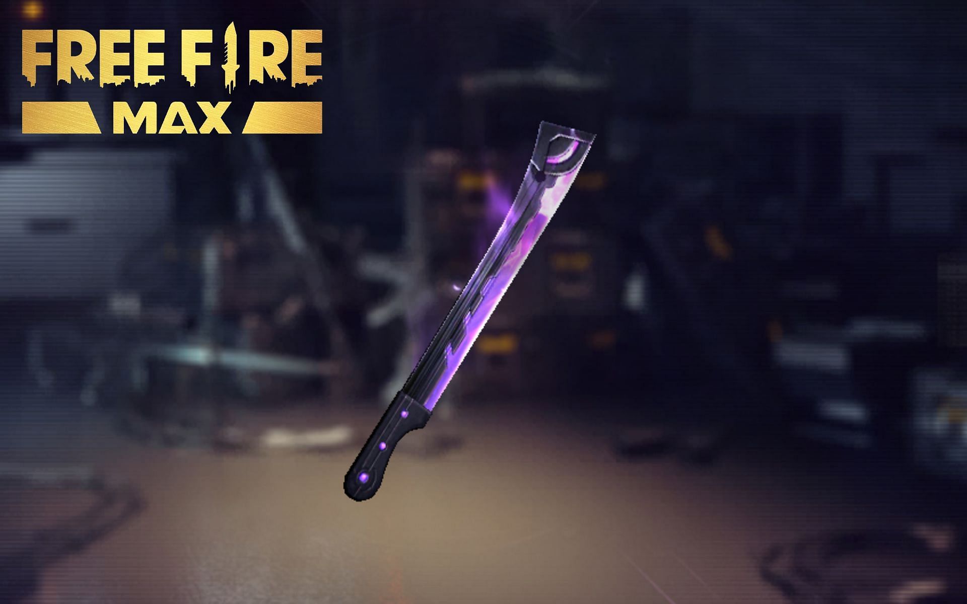 Here is how the Night Blade skin looks in Free Fire MAX (Image via Sportskeeda)