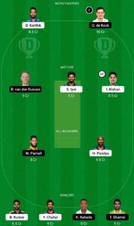 IND vs SA Dream11 Fantasy Tip #2 - 2nd T20I.
