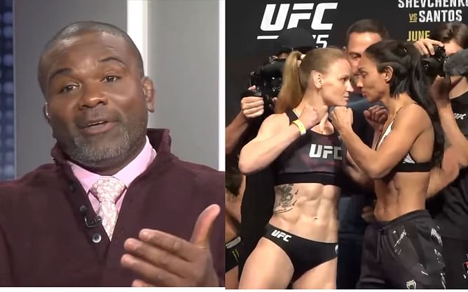 "She's like a little Amanda Nunes" - Din Thomas says things could go wrong for Valentina Shevchenko if she underestimates Taila Santos