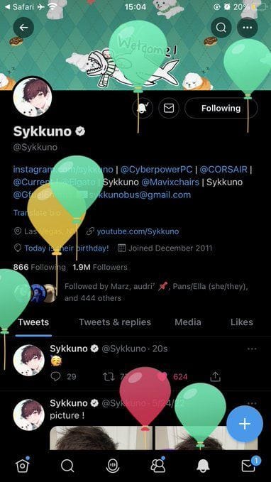 WATCH: Sykkuno gets awkward as Valkyrae sings ‘Happy Birthday’ to him