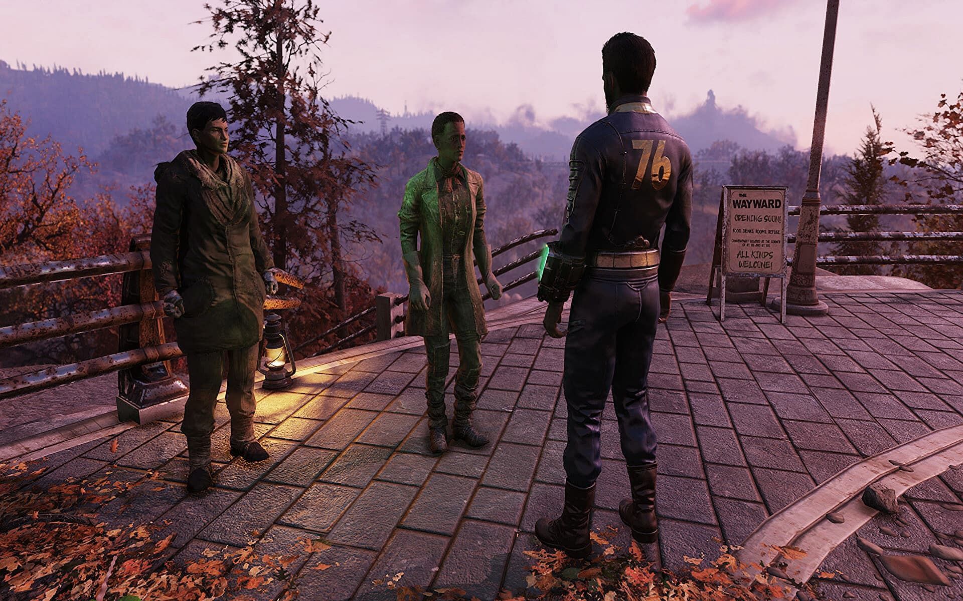 There are several Factions that players can get on the good side of in Fallout 76 (Image via Bethesda)