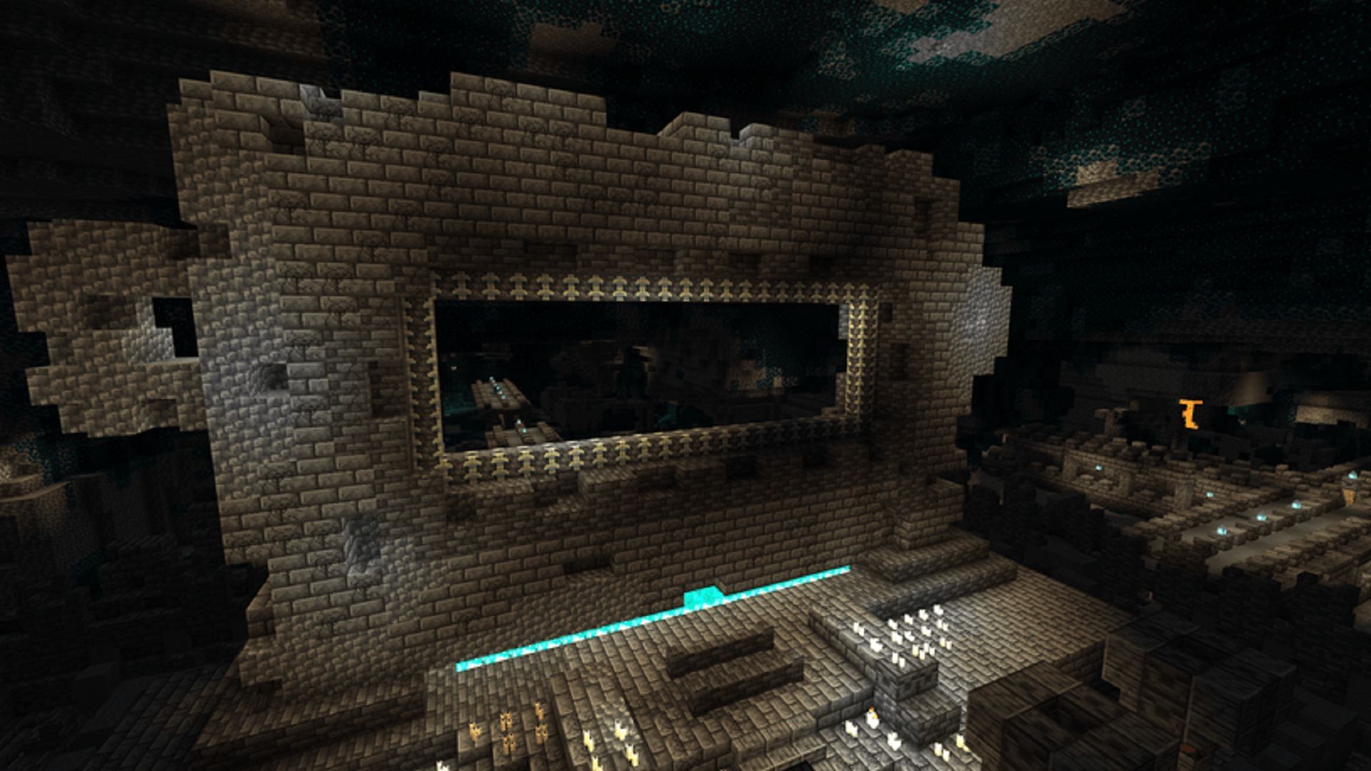 This seed&#039;s spawn is incredibly dangerous (Image via Mojang)