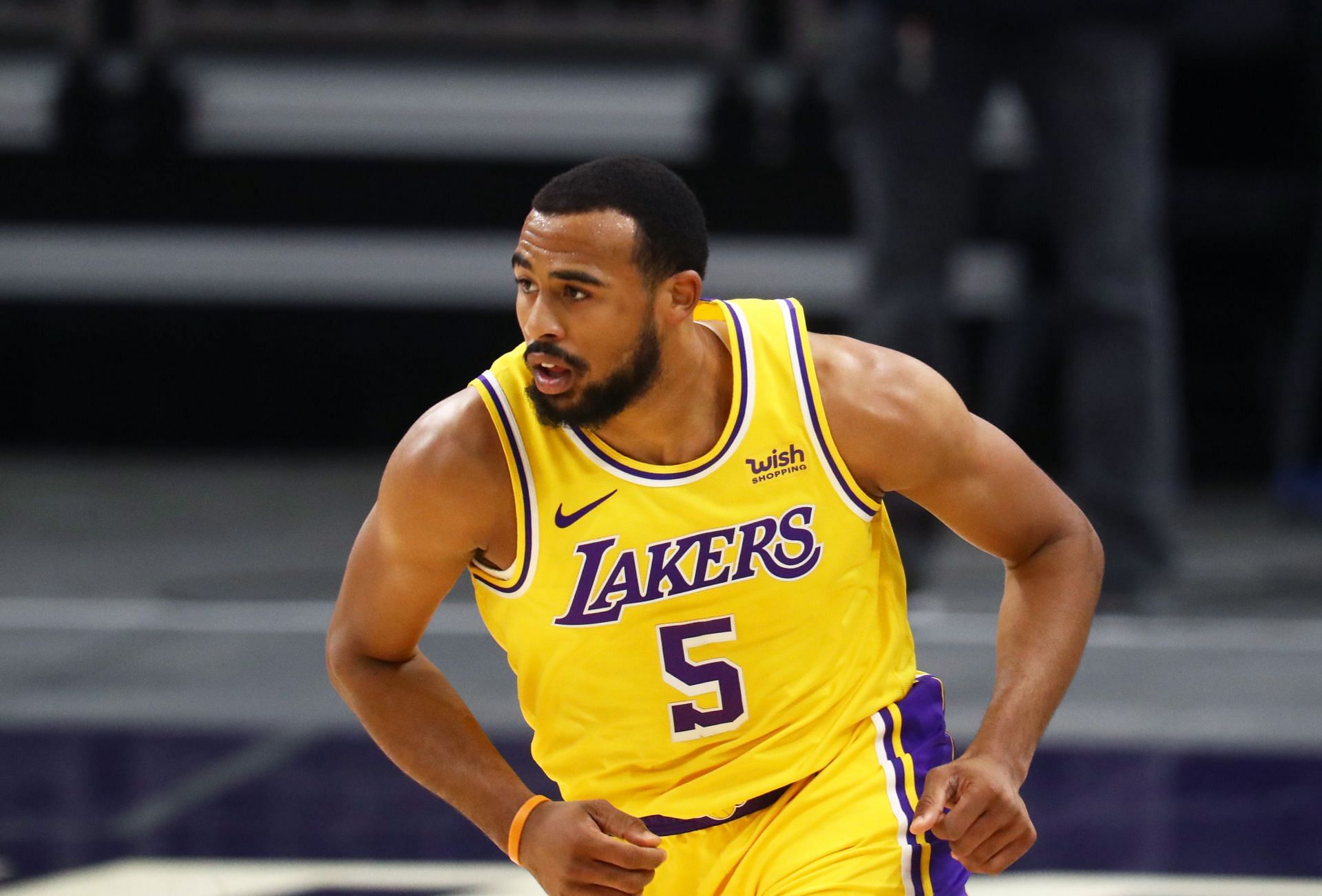 Talen Horton-Tucker&#039;s potential emergence will help solve several of the LA Lakers&#039; roster concerns. [Photo: HoopsHype]