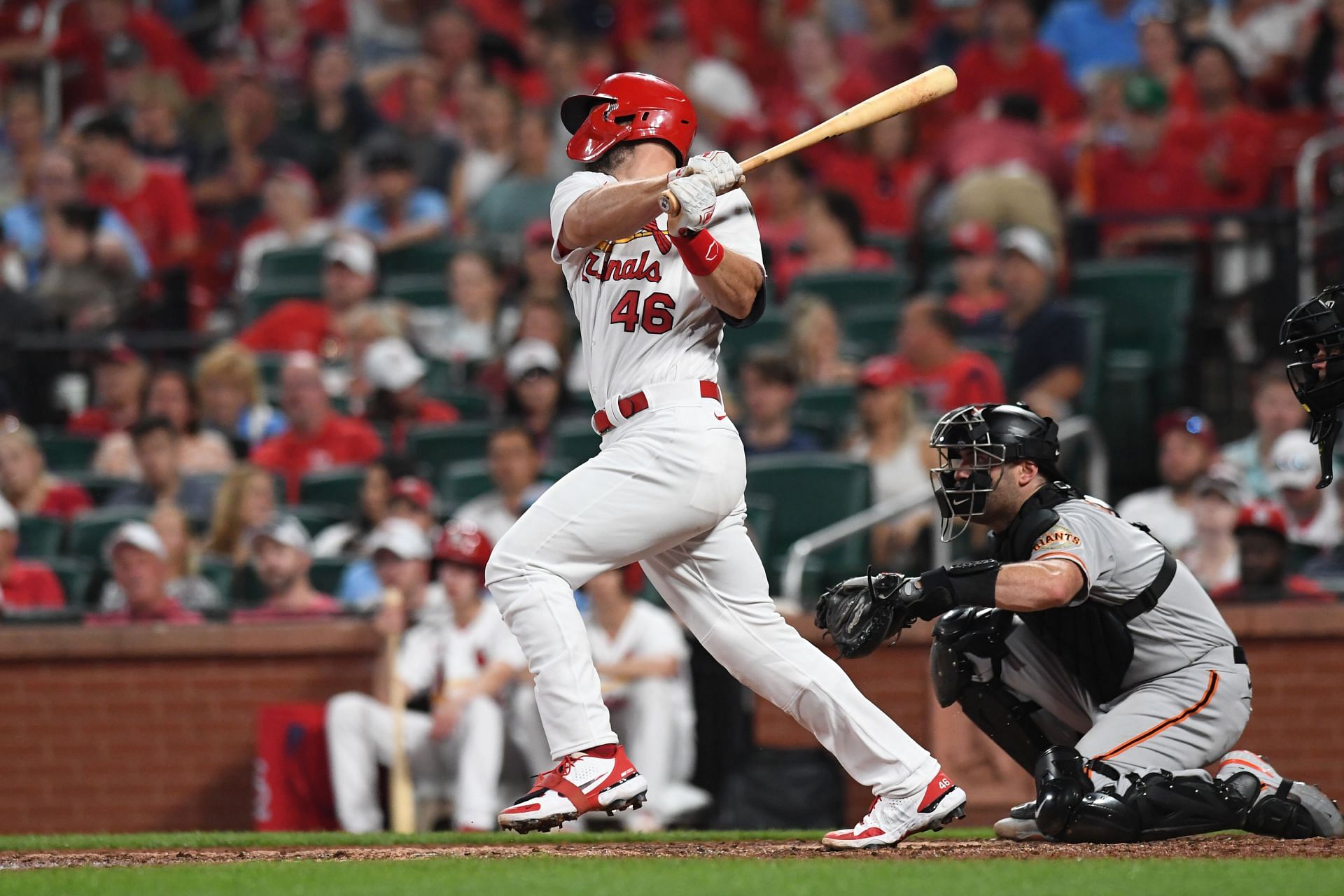 St. Louis Cardinals first baseman Paul Goldschmidt is batting .335 this season