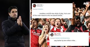 “Way better by ten million miles”, “Enables a whole new style of play” – Arsenal fans indulge in engaging comparison involving 2 of their first-team stars