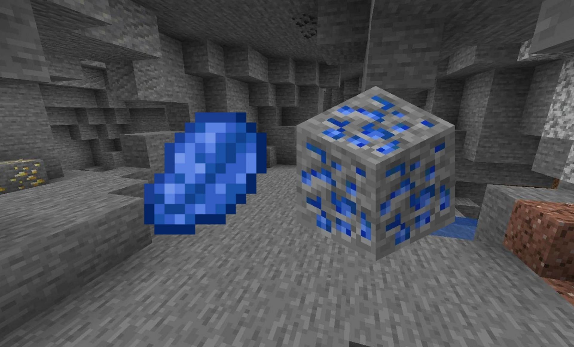 Lapis Lazuli (Image via Minecraft Wiki)