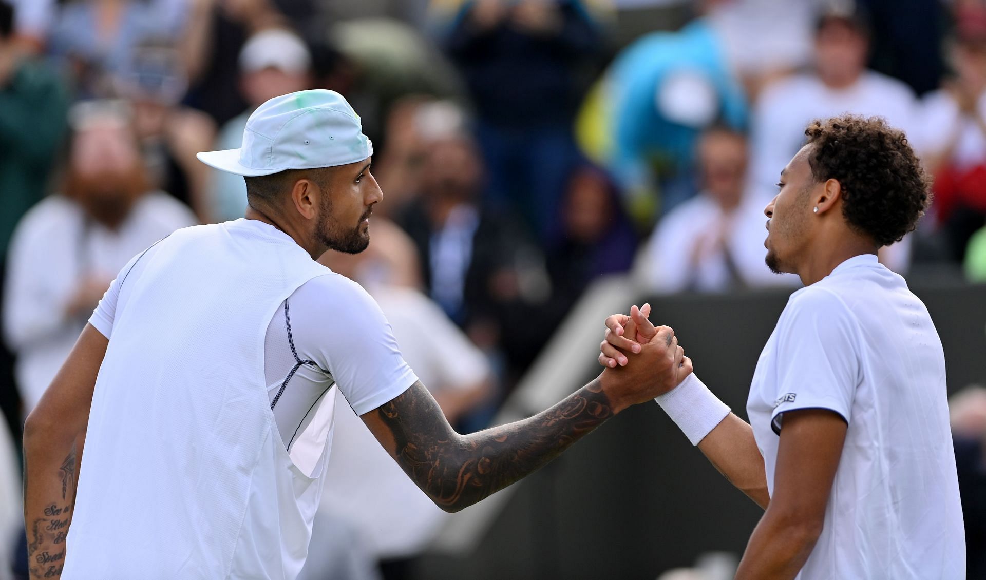 Kyrgios had a verbal altercation with a line judge before getting past Paul Jubb