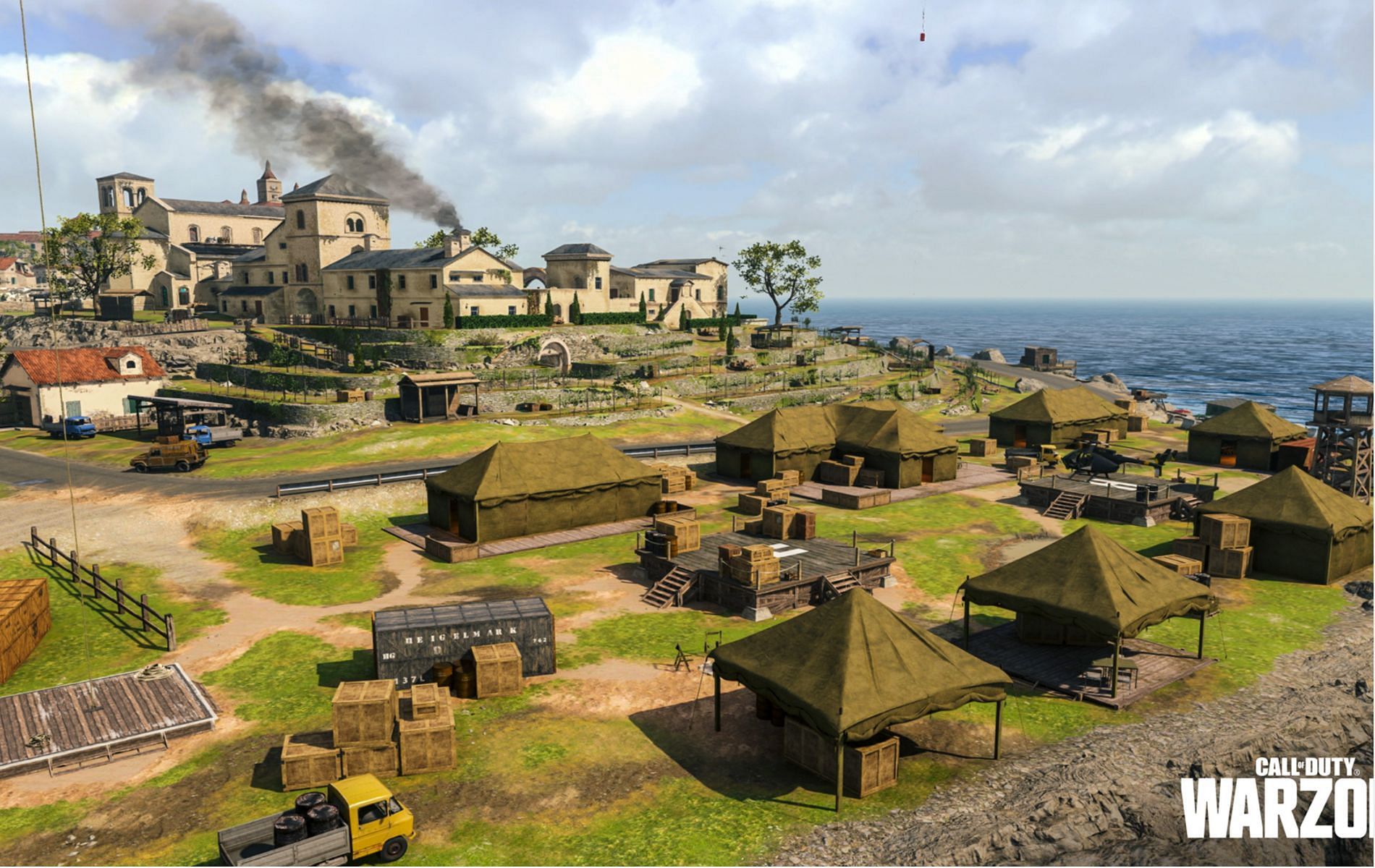 Winery in Call of Duty Warzone Fortune&#039;s Keep (Image via Activision)