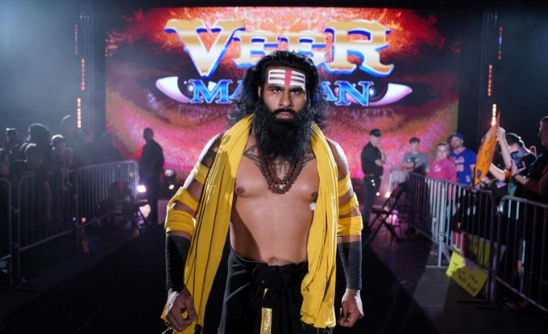 WWE Sunday Stunner में भी जारी रही भारतीय सुपरस्टार वीर महान की विनिंग स्ट्रीक
