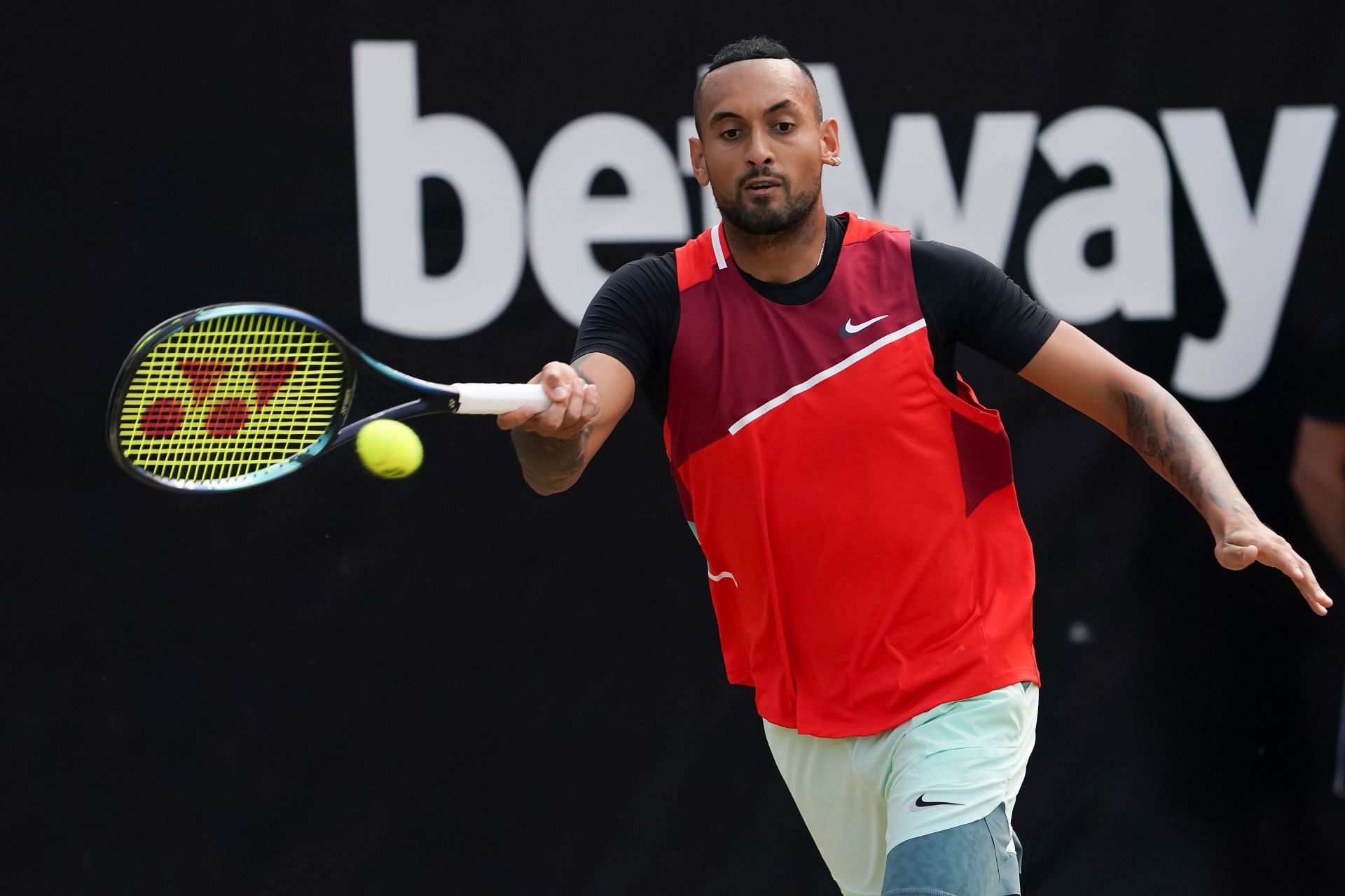 Nick Kyrgios was disappointed with Wimbledon for banning Russian and Belaruisan players