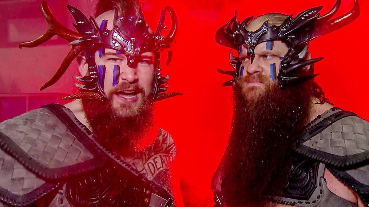 The Viking Raiders attacked The New Day and Shanky on SmackDown