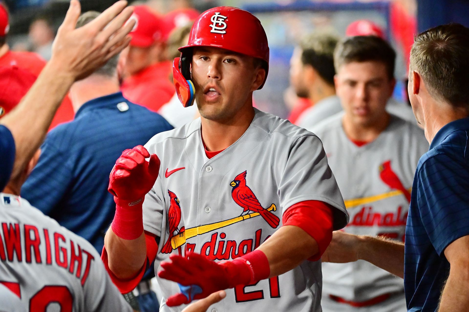 The St. Louis Cardinals hold a one game lead in the NL Central.
