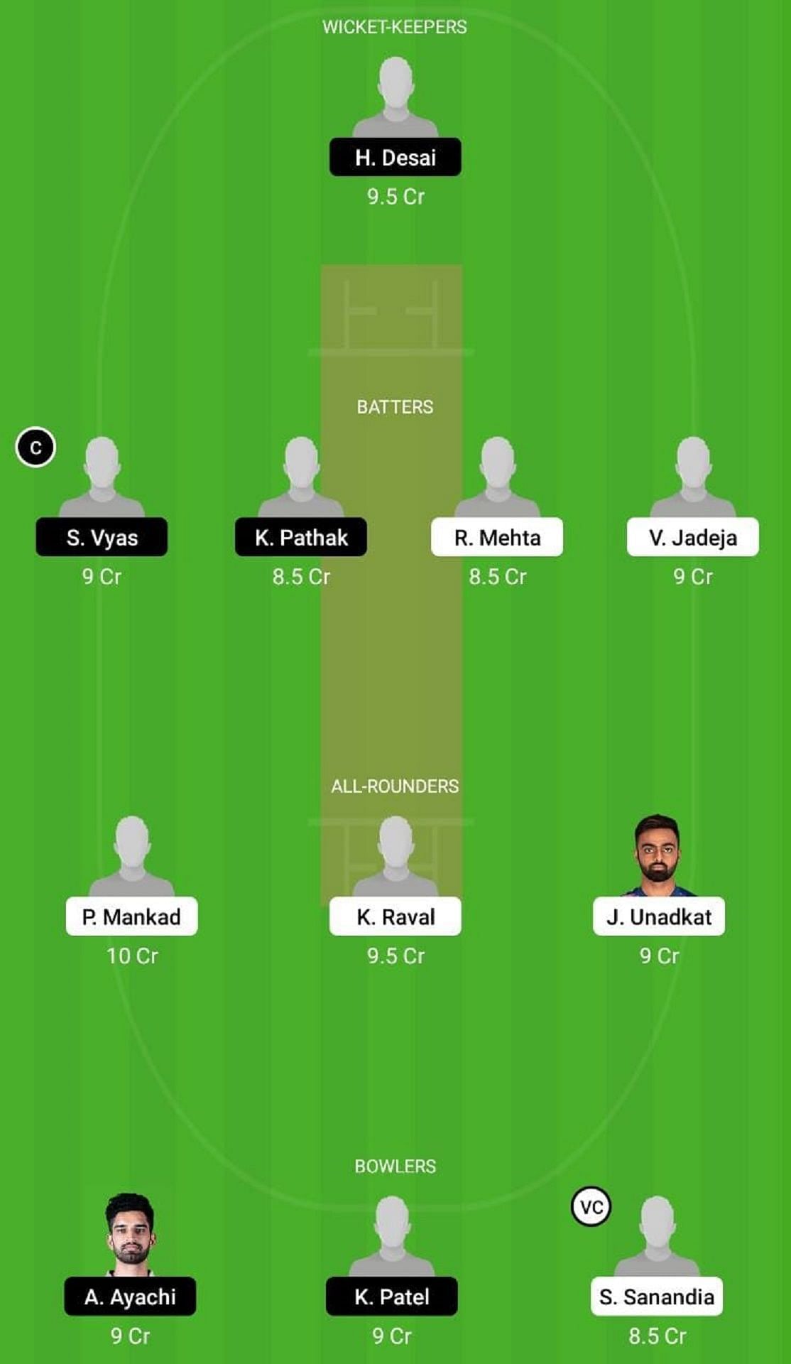 GG vs KW Dream11 Fantasy Suggestion #2