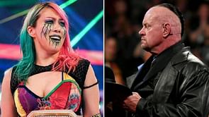 Asuka shares photoshopped image of The Undertaker throwing her off Hell in a Cell