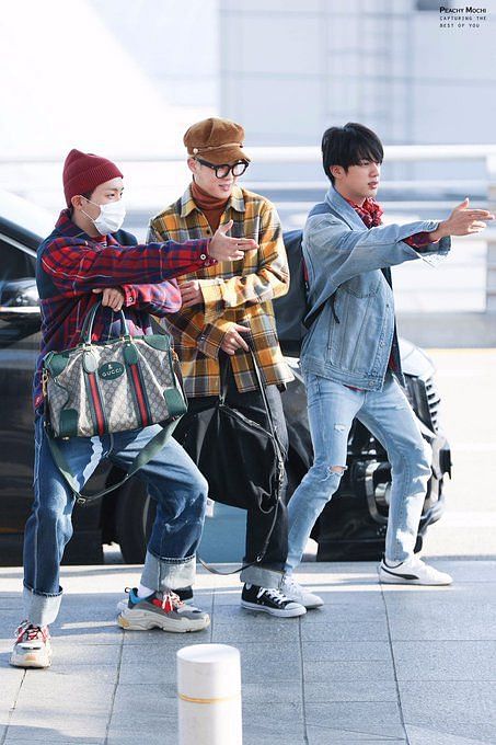 BTS March 19th Airport Fashion – Drama Chronicles