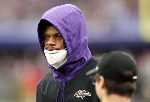 Lamar Jackson is yet to finalise a new deal with Baltimore Ravens