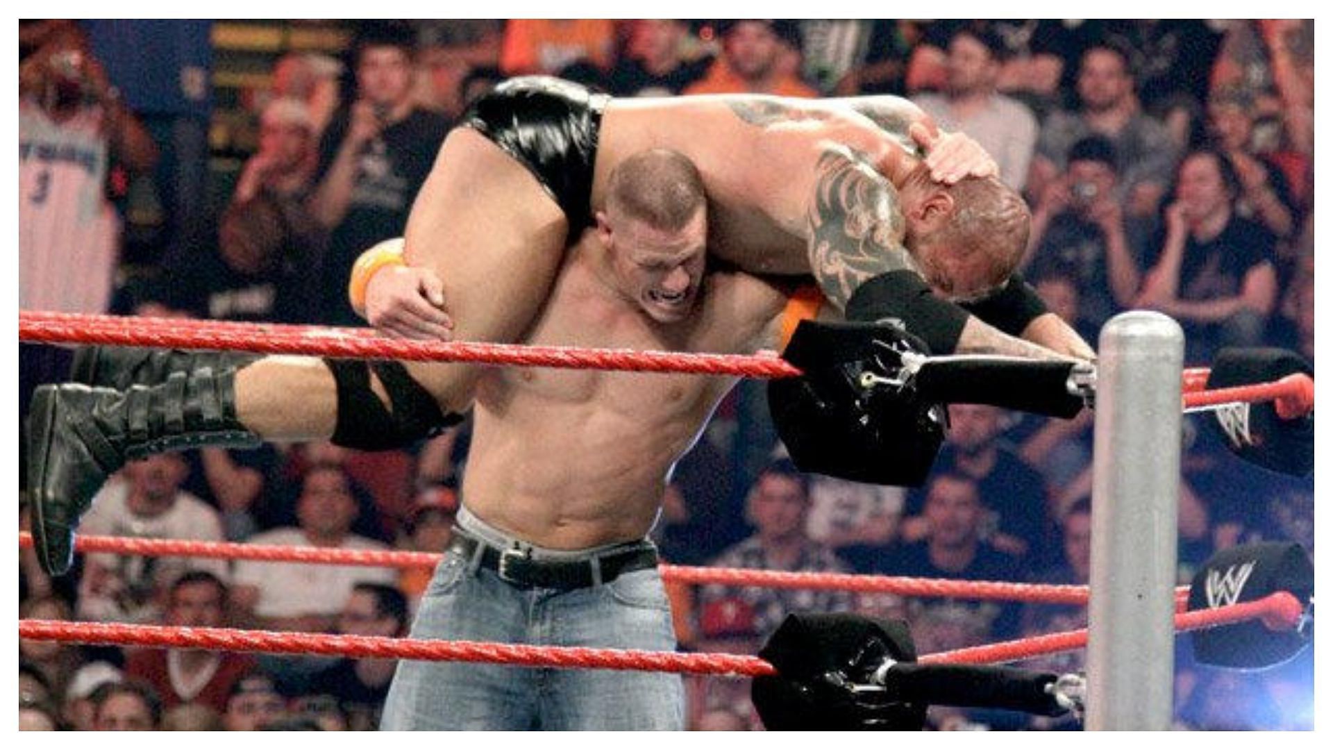 Cena battles Batista at Over The Limit 2010!