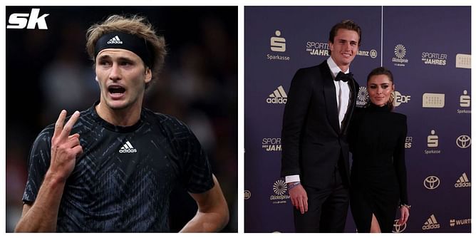 "It was disappointing for me that she didn't come, but that's how her job is" - Alexander Zverev on girlfriend Sophia Thomalla not being by his side during injury recovery