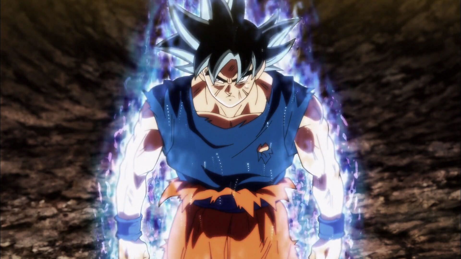 Goku, in Ultra Instinct Sign mode. (Image via Akira Toriyama/Shueisha/Viz Media/Dragon Ball Super)